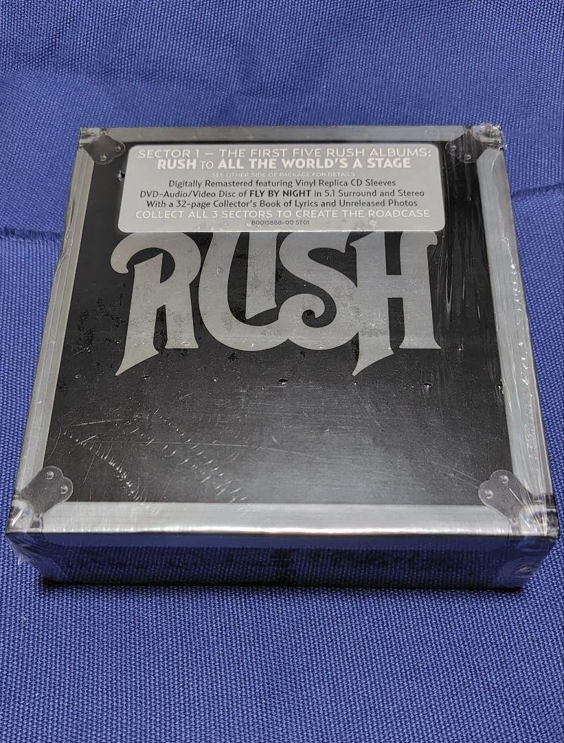 ラッシュRUSH　SECTOR 1+3 10CD+2DVD BOX SET 廃盤 ラッシュRUSH SECTOR 1+3 10CD+2DVD BOX SET 廃盤 ラッシュRUSH SECTOR 1