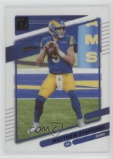 2021 Panini Clearly Donruss Purple Matthew Stafford #26 fm0