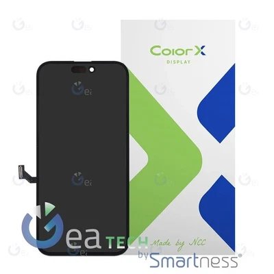 COLORX BY NCC DISPLAY LCD PER APPLE IPHONE 15 RICAMBIO SCHERMO COLORX NCC INCELL HD