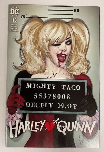 DC Harley Quinn 13 Comic Book Variant Adam Hughes Cover