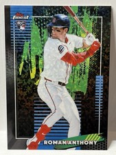 2026 Topps Finest Black Mini Diamond Roman Anthony Rookie #52 /10 Common
