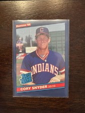 1986 Donruss - Rated Rookie Cory Snyder #29