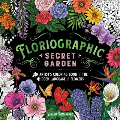 FLORIOGRAPHIC SECRET GARDEN by ROMANENKO, VASILISA Paperback Self Help Business