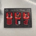 2008 Upper Deck Premier Trios GAME WORN SICK PATCH SP ORTIZ/RAMIREZ/YOUKILIS /30