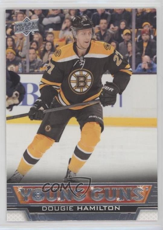 2013-14 Upper Deck Young Guns Dougie Hamilton #202 0a0k