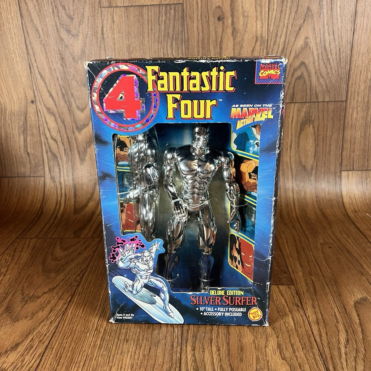 Silver Surfer ToyBiz Fantastic Four Comic Book Heroes Action