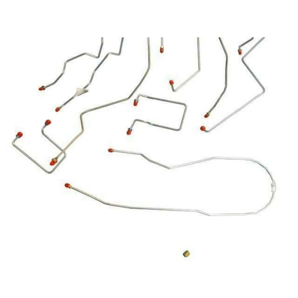 Brake Line Kit Fits GMC Sonoma 1998-2000 4WD ExtCab DiscBrake Rear-CBK0179OM - Image 4 of 4