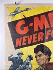 G-MEN NEVER FORGET Movie Poster (Poor) One Sheet 1948 Serial 28788 — photo 2