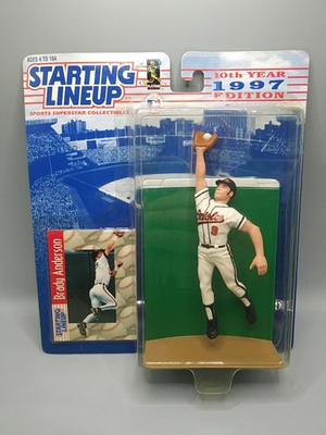 #ad Brady Anderson 1997 Starting Lineup SLU Baltimore Orioles $4.95