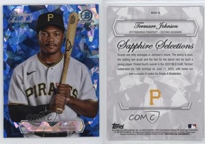 2023 Bowman Chrome Sapphire Edition Sapphire Selections Termarr Johnson #BSS-9
