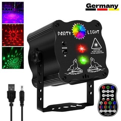 Animierte RGB Laser Projektor Bühnenlicht Mit Fernbedienung Party DJ Disco KTV