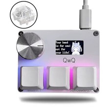 SayoDevice OSU O3C Rapid Trigger Magnetic White Gateron KS-20 Switches Keyboard