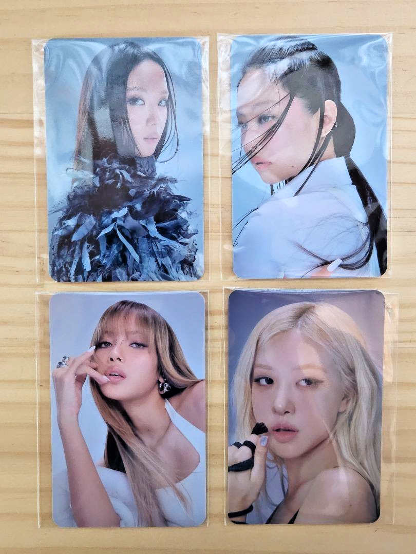 BLACKPINK DEADLINE weverse jp特典トレカ4枚 NEW BLACKPINK DEADLINE Weverse Limited POB Photocard 4 Set All