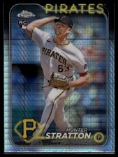2024 Topps Chrome Update #USC137 Hunter Stratton Prism Refractors