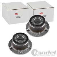 2X NTY RADLAGER-SATZ Hinten Beidseitig Passend FÜR Peugeot 407 RCZ | KLT-PE-024