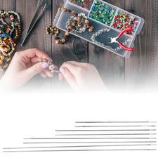 Durable Steel Bead Needles For Easy Threading Beads