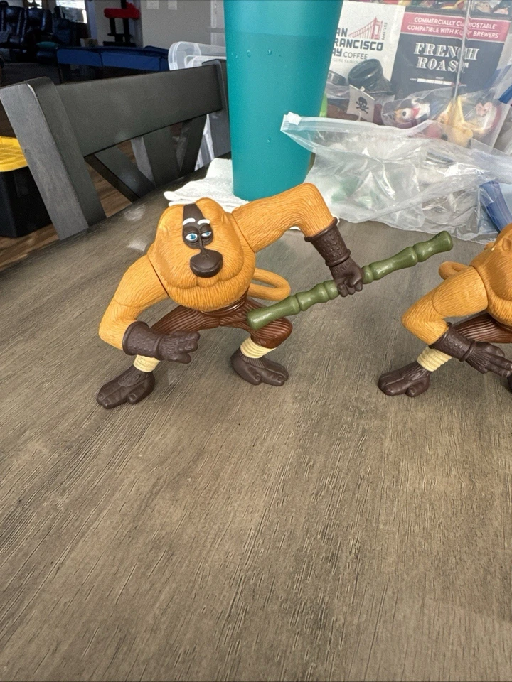 Фигурка Kung Fu Panda Master Figures 4 дюйма высокая игрушка 2008 McDonalds Happy Meal - Изображение 2 из 4