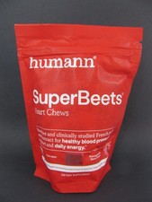 HumanN - Full Size SUPER BEETS 60 Count Heart Chews - New  Sealed EXP: 09/2027