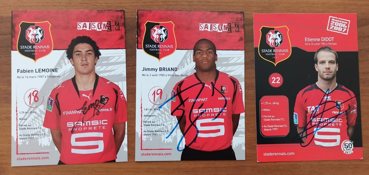 Short football porté STADE RENNAIS 2007 RENNES 3rd bleu rare
