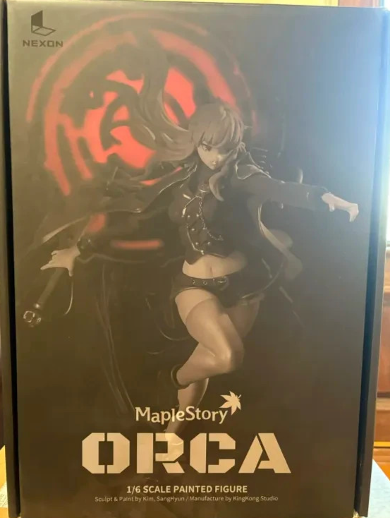 US SELLER MapleStory Figure Orchid Orca Official Licensed RARE Box