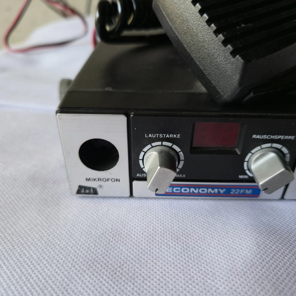 Radio CB DNT Economy 22 FM (PR27D-FM28M81) Vintage  1980er  - Bild 2 von 4