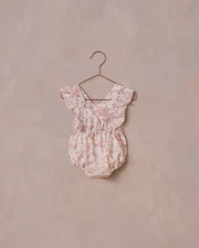 Rylee + Cru Lucy Romper Pastel Floral Onepiece 12-18 Months Baby Toddler Clothes