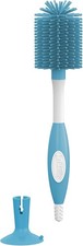 Soft Touch No Scratch Baby Bottle Cleaning Brush Nipple Cleaner W/ Stand