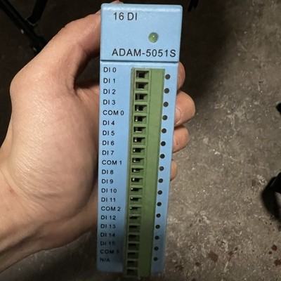 1pcs used Advantech ADAM-5051S digital input module Free shipping