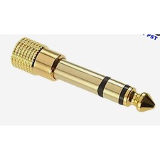 6.35 to 3.5 Female/Male Adapter Microphone 3.5mm 6.5mm Jack Plug Audio Converter