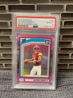 2024 Panini Donruss - Rated Rookie Jayden Daniels #389 Optic Preview Pink Prizm