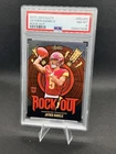 Jayden Daniels 2024 Panini Absolute #RO-JDS Rock Out Rookie Card PSA 8