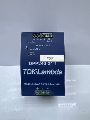 TDK-Lambda DPP240-24-1 DIN-Schienen-Netzteil 240W 24VDC