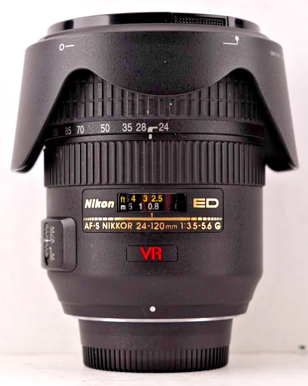 Nikon AF Auto & Manual Focus Camera Lenses 24-120mm Focal for sale