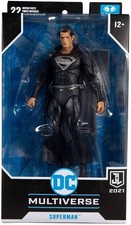 McFarlane Toys DC Justice League 2021 Superman Black Suit 7  Action Figure