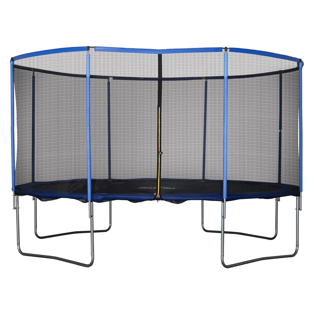 Trampolino Rotondo Kangui RALLI Con Rete Di Sicurezza - Diametro 305 Cm - Rosa/grigio Per Giardino