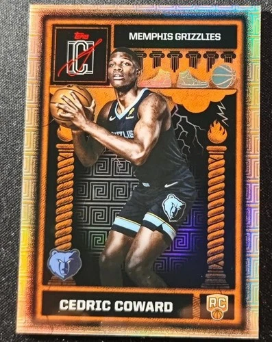 2025 Topps Signature Cedric Coward Base (RAW)