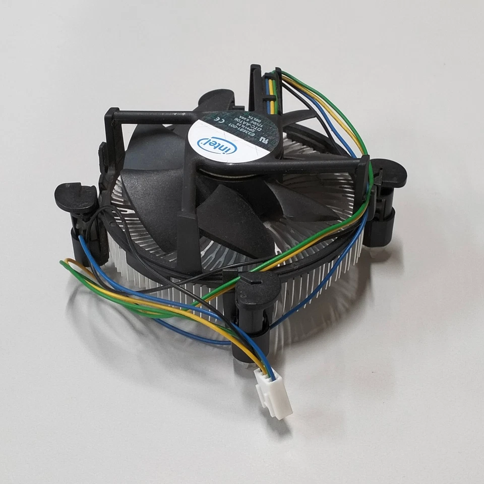 OEM Intel E33681-001 Socket 775 CPU Heatsink Fan Cooler Assembly Delta DTC-AAT06 - Image 3 of 4