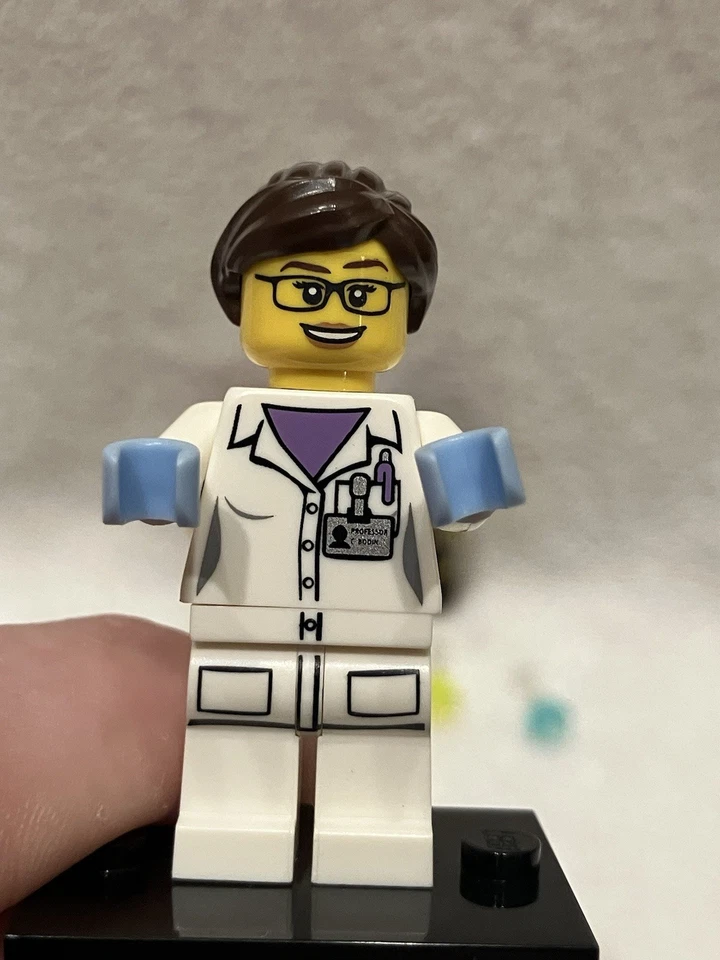 LEGO Minifigura Lote E - Dama Científica, Lord Business + Bárbaro Serie 11 Foto 2 de 4