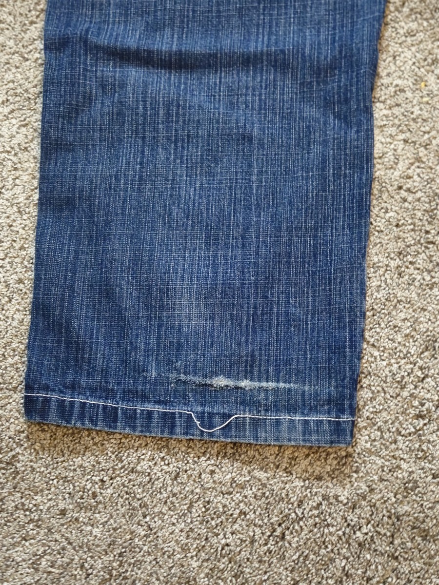 36x32 Vintage Y2K Southpole Red Tab Blue Baggy Faded Relaxed