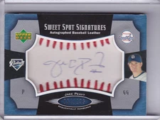 2005 SWEET SPOT #SS-JP JAKE PEAVY AUTO. SAN DIEGO PADRES 54/135