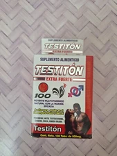 Testiton 100 Tabletas Multivitaminico 100% Natural Fisico y Sexual
