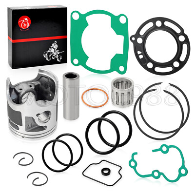 #ad Piston amp; Ring amp; Bearing CYLINDER GASKET kit 48.5mm for Kawasaki KX85 2001 2013 $33.99
