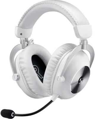 Logitech PRO X 2 Lightspeed Wireless Gaming Headset (White)