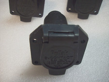 Pollak 12-907 9-Way 9-Pin Auto Trailer Camper RV Electrical Connector Socket NOS
