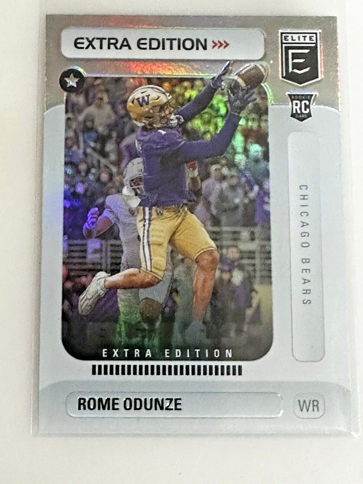 2024 Rome Odunze Panini Donruss Elite Football Extra Edition RC #2 Chicago Bears