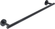SAYAYO Black Towel Rack for Bathroom, 24 Inch Bar 24 Inch, Matte