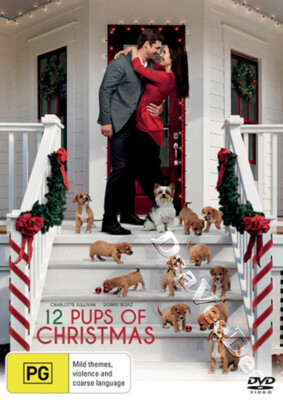 12 Pups of Christmas NEW PAL/NTSC DVD Michael Feifer Charlotte Sullivan