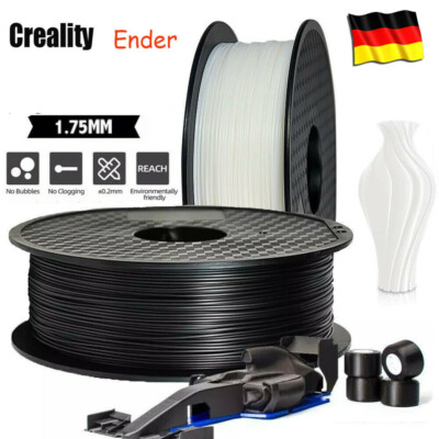 Creality 3D 1,75mm 1kg Spule PLA Filament für alle Ender Serie 3D Drucker DE