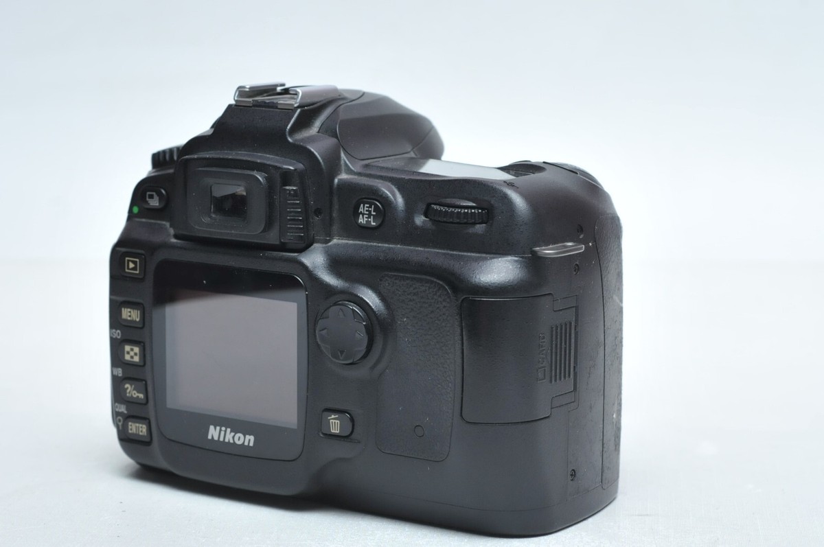 Nikon D50 DX Format DSLR Body With AF 28-80mm Silver Lens Kit | eBay