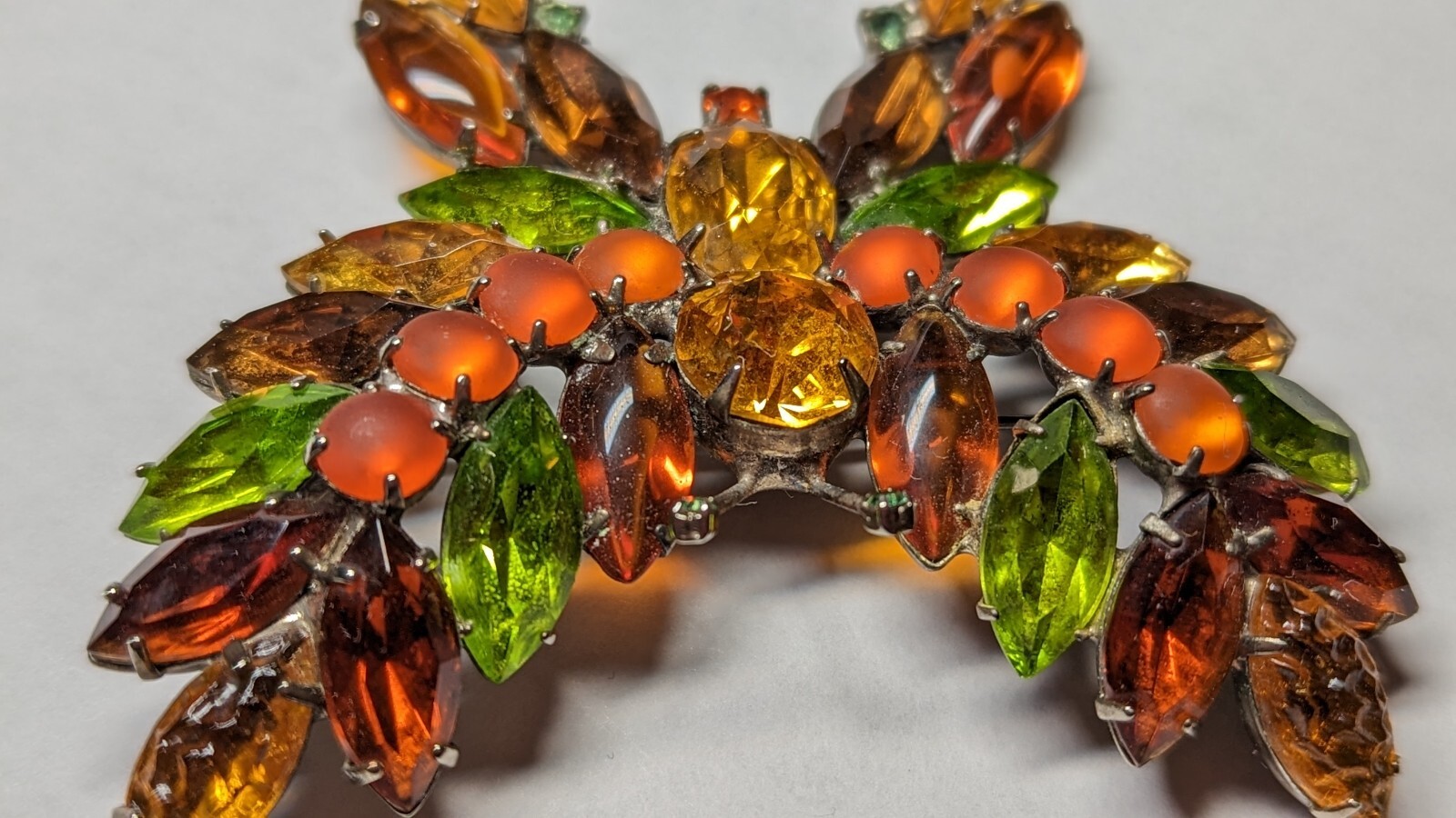 VINTAGE BUTTERFLY KJL KENNETH JAY LANE BROOCH PIN… - image 9